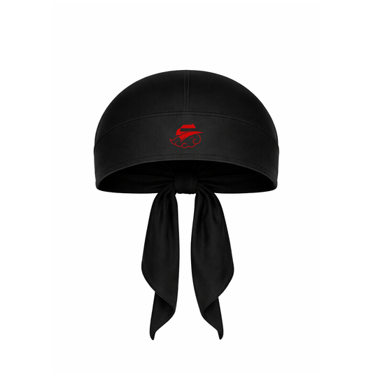 Black Bandana "The Cloud" Red