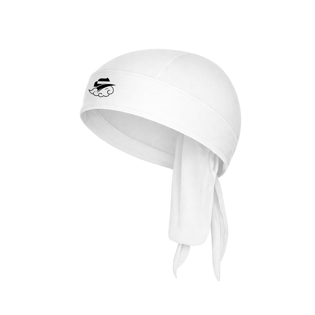White Bandana "The Cloud" Black