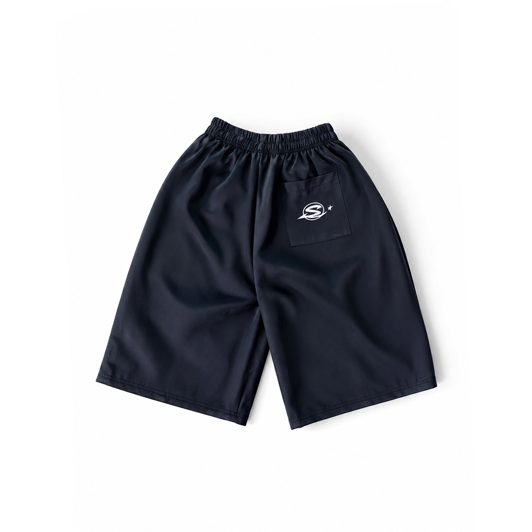 The "Falling Star" Black Shorts