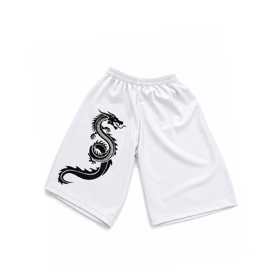 The "Dragon Warrior" Grey Shorts